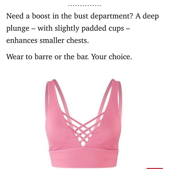 Lululemon Bind & Cross Bra- Moss Rose - Picture 5 of 9